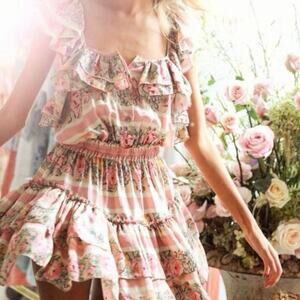 LOVESHACKFANCY Marina Dress | Coquette Ribbon Feminine Romantic Grandmillennial
